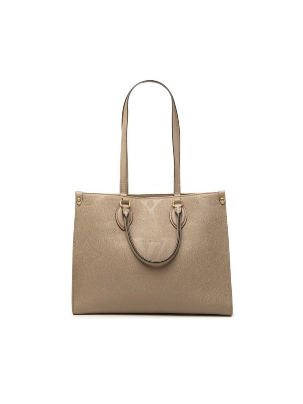 Louis Vuitton Monogram Giant Empreinte On The Go MM Tote Shoulder Bag